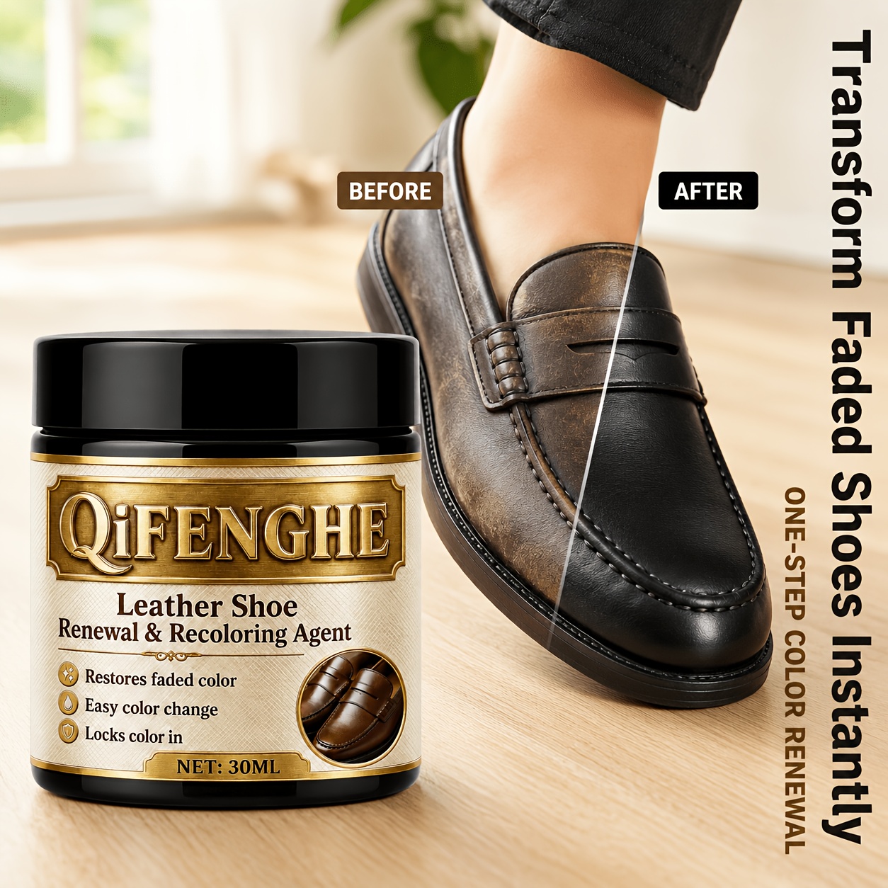 Shoe Polish Cream - Crema Lucidante e Rinnovante per Scarpe