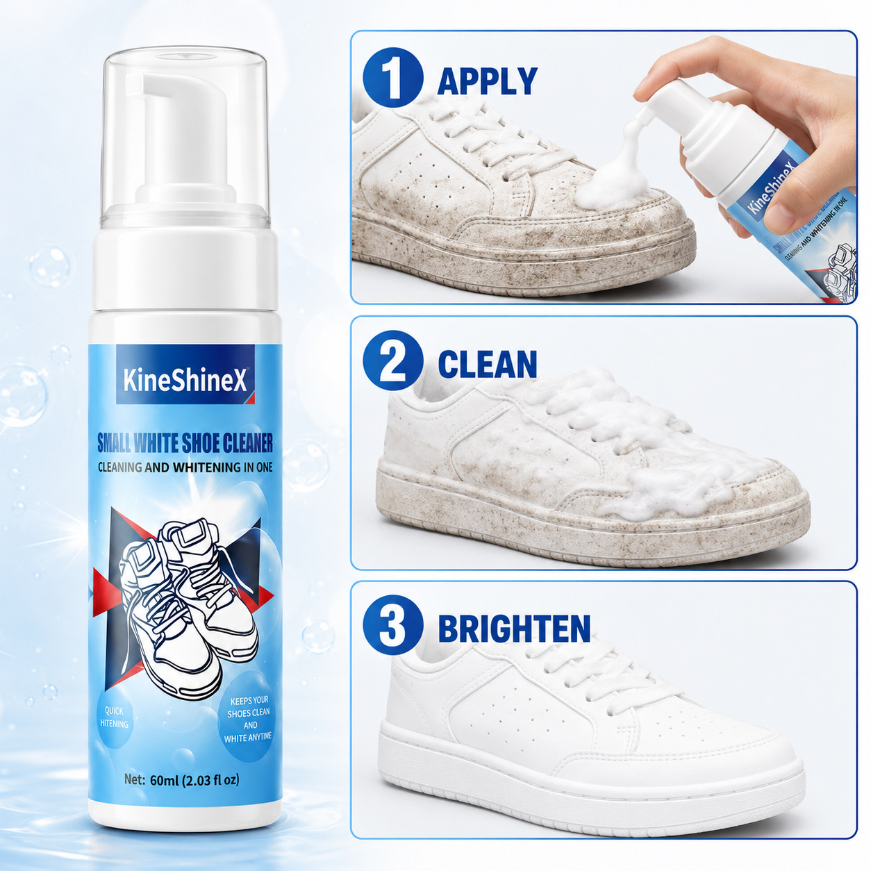Kit Pulitore per Scarpe Gihen, - Sneaker Care Spray recensione e prezzo